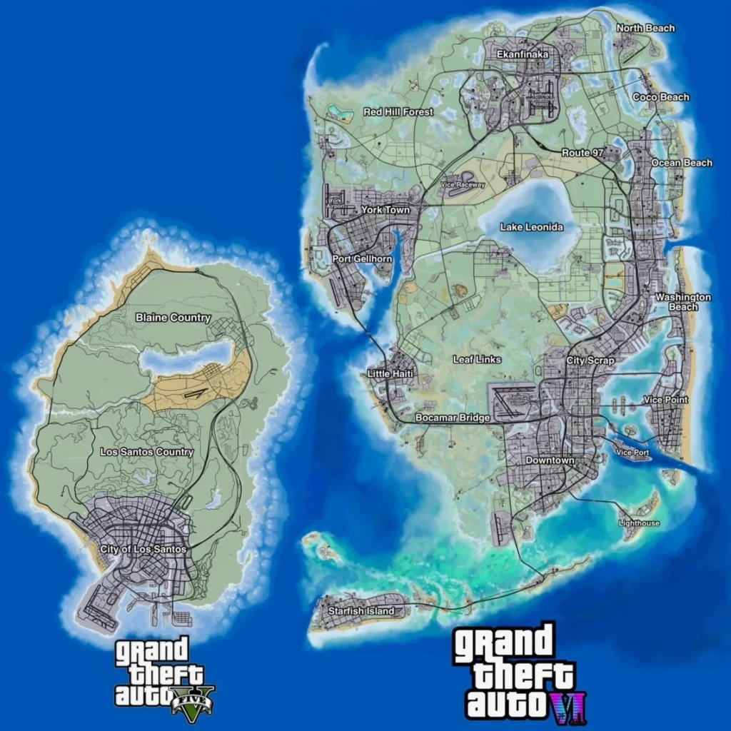 Peta GTA 6
